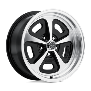 American Racing VN501 500 MONO CAST Gloss Black Machined 17x9 0 5x114.3mm 72.6mm