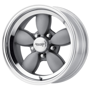 American Racing VN504 Mag Gray Center With Mirror Lip 17x9 00 5x120.65mm 72.6mm - Wheelwiz