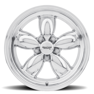 American Racing VN504 Polished 17x9 00 5x114.3mm 72.6mm - Wheelwiz