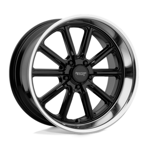 American Racing VN507 RODDER Gloss Black W/ Diamond Cut Lip 20x9.5 -18 5x114.3mm 72.6mm - Wheelwiz