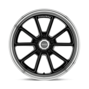American Racing VN510 DRAFT Gloss Black W/ Diamond Cut Lip 20x10 +6 5x127mm 78.1mm - Wheelwiz