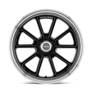American Racing VN510 DRAFT Gloss Black W/ Diamond Cut Lip 18x8 0 5x120.65mm 72.6mm - Wheelwiz