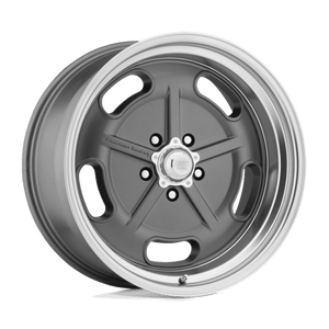 American Racing VN511 SALT FLAT Mag Gray W/ Diamond Cut Lip 22x8.5 0 5x114.3mm 72.6mm - Wheelwiz