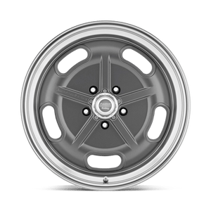 American Racing VN511 SALT FLAT Mag Gray W/ Diamond Cut Lip 22x10.5 0 5x120.65mm 72.6mm - Wheelwiz