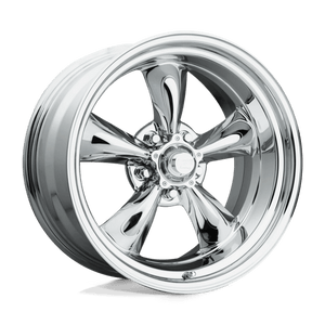 American Racing VN615 TORQ THRUST II 1 PC Chrome 22x11 +18 5x120.65mm 83.1mm - Wheelwiz