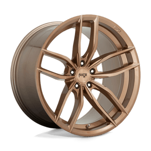 Niche M202 VOSSO Glossy Bronze Brushed 20x9 +35 5x114.3mm 72.6mm - Wheelwiz