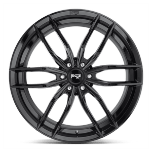 Niche M209 VOSSO Gloss Black 20x9 +20 6x114.3mm 66.1mm - WheelWiz