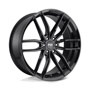 Niche M209 VOSSO Gloss Black 22x9.5 +30 6x135mm 87.1mm - Wheelwiz