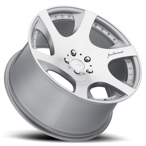 MRR VP3 Silver Machined Face 20x10.5 +25 5x112mm 66.6mm