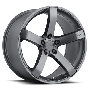 MRR VP5 Matte Gun Metal 20x10.5 +45 5x112mm 66.6mm - Wheelwiz
