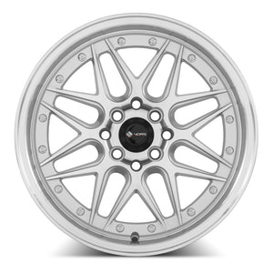 Vors VR7 Silver Machined Face 16x7 +38 4x98mm 73.1mm - Wheelwiz