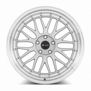 Vors VR8 Silver Machined Lip 18x9 +20 5x114.3mm 73.1mm - Wheelwiz