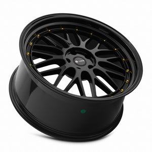 Vors VR8 Gloss Black 20x9.5 +35 5x114.3mm 73.1mm - Wheelwiz