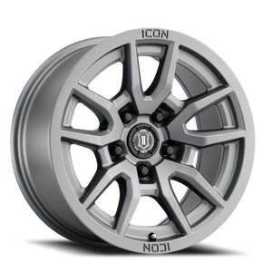 Icon Alloys Vector 5 Titanium 17x8.5 +25 5x150mm 110.1mm