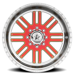 American Force 261 Vector FP Polished 22x14 -73 6x135mm 87mm - Wheelwiz