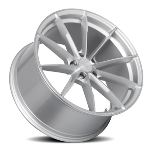 Dolce Performance Veloce Gloss Silver W/ Machined Face 20x8.5 +35 5x112mm 66.56mm