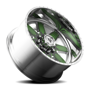 American Force 201 Venom FP Polished 22x12 -40 8x180mm 124mm - Wheelwiz
