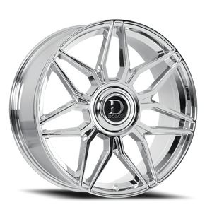 Dolce Luxury Verona Chrome 24x10 +35 6x139.7mm 66.6mm