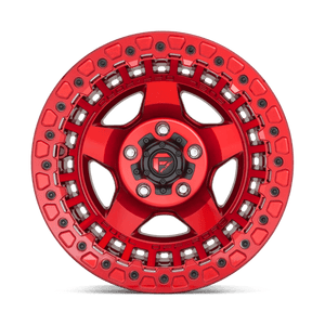 Fuel Offroad D117 WARP BEADLOCK Candy Red 17x9 -15 5x127mm 71.5mm - Wheelwiz