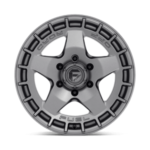 Fuel Offroad D734 WARP Matte Gun Metal 17x9 +01 6x135mm 87.1mm - WheelWiz