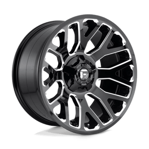 Fuel Offroad D607 WARRIOR Gloss Black Milled 20x10 -18 5x139.7|5x150mm 110.1mm - WheelWiz