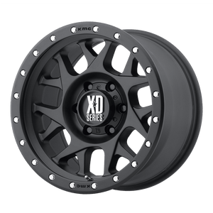 XD Series XD127 BULLY Satin Black With Reinforcing Ring 15x8 -19 5x139.7mm 108mm - WheelWiz