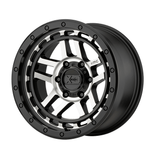 XD Series XD140 RECON Satin Black Machined 18x8.5 +18 6x120mm 66.9mm - WheelWiz
