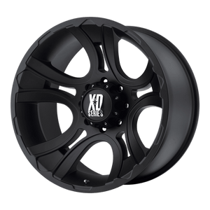 XD Series XD801 CRANK Matte Black 18x9 00 5x139.7mm 108mm - WheelWiz