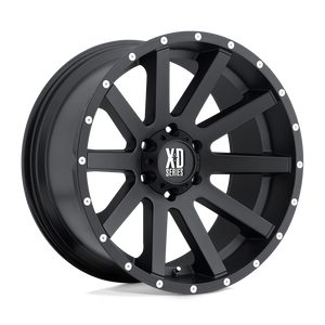 XD Series XD818 HEIST Satin Black 20x9 +30 6x139.7mm 106.1mm - WheelWiz
