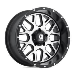 XD Series XD820 GRENADE Satin Black Machined Face 18x8 +38 5x120mm 74.1mm - WheelWiz
