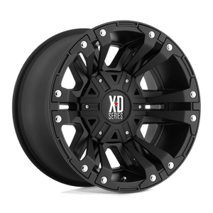 XD Series XD822 MONSTER II Matte Black 20x9 00 8x170mm 130.8mm - WheelWiz