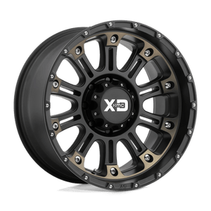 XD Series XD829 HOSS II Satin Black Machined Dark Tint 17x9 +18 6x114.3mm 72.6mm - WheelWiz