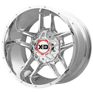 XD Series XD839 CLAMP Chrome 20x9 +18 6x120|6x139.7mm 78.1mm - WheelWiz