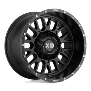 XD Series XD842 SNARE Satin Black 20x9 +18 8x165.1mm 125.1mm - WheelWiz