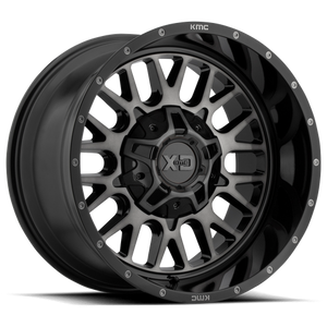 XD Series XD842 SNARE Gloss Black W/ Gray Tint 20x9 +18 8x165.1mm 125.1mm