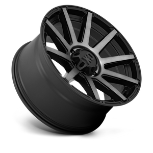 XD Series XD847 OUTBREAK Satin Black W/ Gray Tint 20x10 +12 6x139.7mm 106.1mm