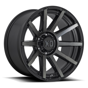 XD Series XD847 OUTBREAK Satin Black W/ Gray Tint 22x10 -18 8x165.1mm 125.1mm