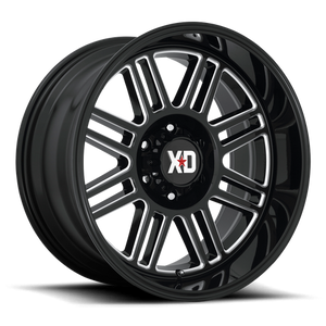 XD Series XD850 CAGE Gloss Black Milled 20x9 0 6x139.7mm 106.1mm