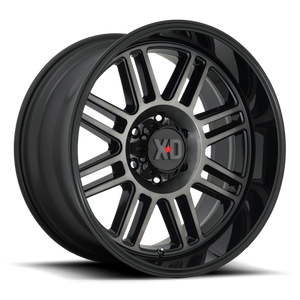 XD Series XD850 CAGE Gloss Black W/ Gray Tint 20x9 0 8x165.1mm 125.1mm