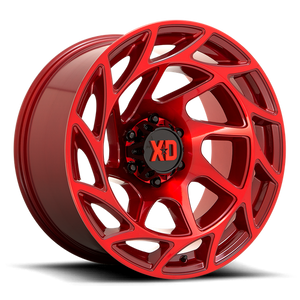 XD Series XD860 ONSLAUGHT Candy Red 20x9 0 8x180mm 124.2mm