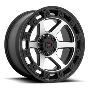 XD Series XD862 RAID Satin Black Machined 20x10 -18 5x127mm 71.5mm