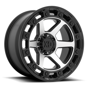 XD Series XD862 RAID Satin Black Machined 20x10 -18 6x139.7mm 106.1mm
