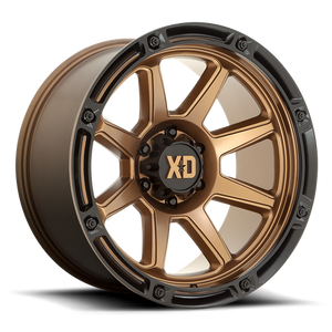 XD Series XD863 Matte Bronze W/ Black Lip 20x9 0 6x139.7mm 106.1mm