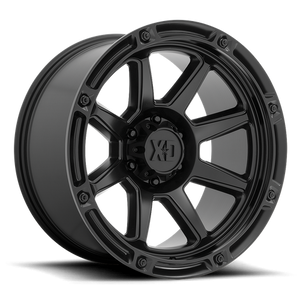 XD Series XD863 Satin Black 20x9 +18 6x139.7mm 106.1mm