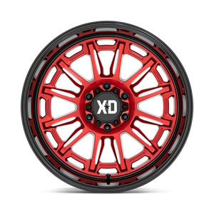 XD Series XD865 PHOENIX Candy Red Milled W/ Black Lip 20x9 0 6x135mm 87.1mm - Wheelwiz