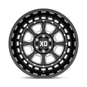 XD Series XD866 OUTLANDER Gloss Black Milled 20x10 -36 6x135mm 87.1mm - Wheelwiz