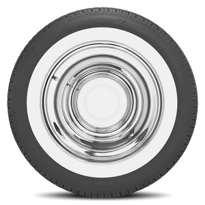 Coker American Classic Radial (2 1/8 INCH Whitewall) 235/60R16 - Wheelwiz