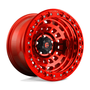 Fuel Offroad D100 ZEPHYR BEADLOCK Candy Red 17x9 -38 5x127mm 71.5mm - Wheelwiz