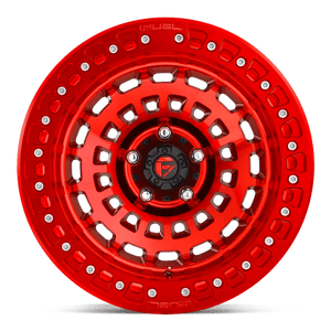 Fuel Offroad D100 ZEPHYR BEADLOCK Candy Red 17x9 -15 5x127mm 71.5mm - Wheelwiz