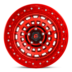 Fuel Offroad D100 ZEPHYR BEADLOCK Candy Red 17x9 -38 5x127mm 71.5mm - Wheelwiz